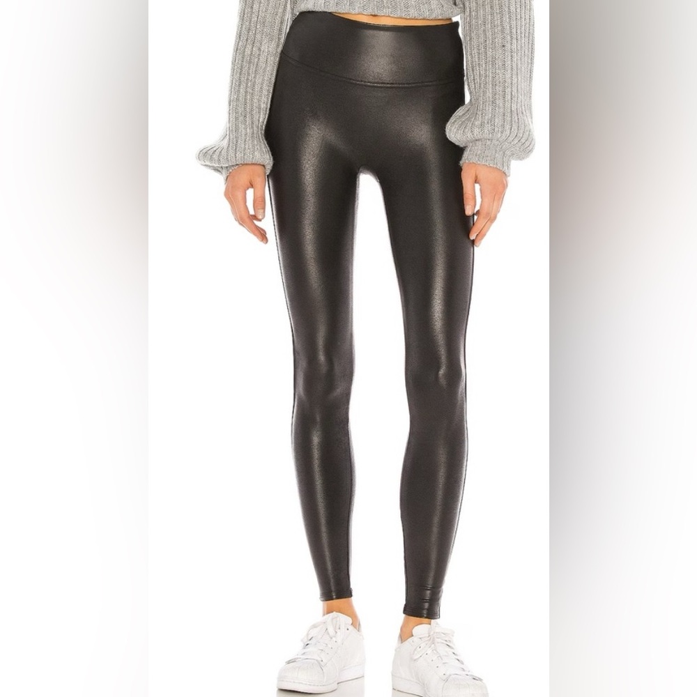Spanx Petite Faux Leather Legging